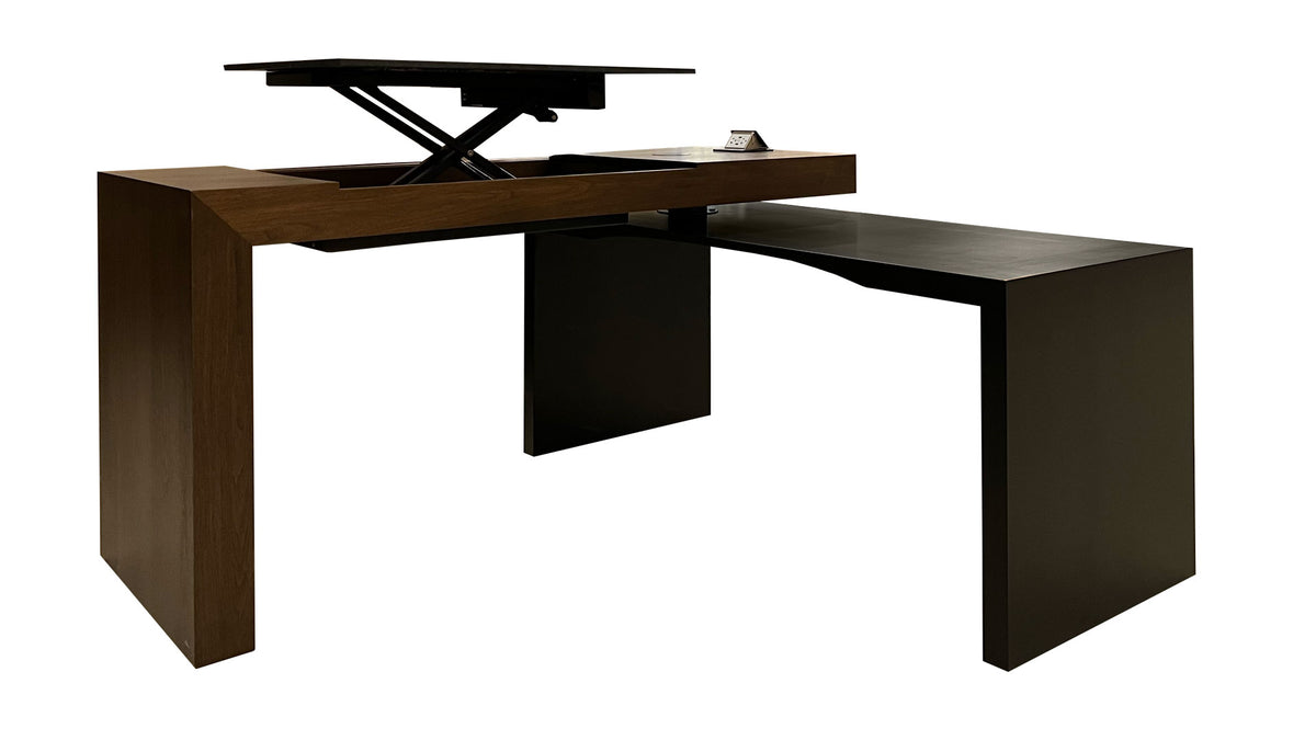 Two Tone Smart Power Lift Desk