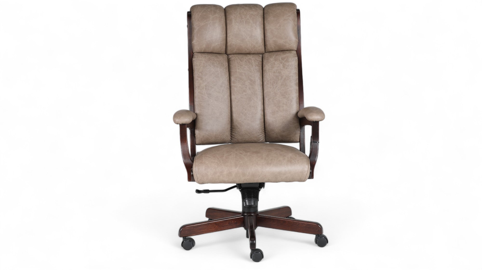 SALOOM MUSHROOM AMISH MADE OFFICE CHAIR