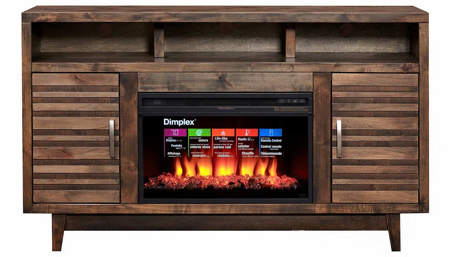 Consola Grassland 61" con chimenea