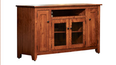 Rustic American 60-inch TV Console