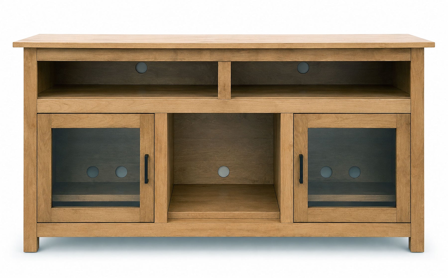 Aspen 65" TV Stand | Solid Wood Entertainment Center | Made in USA | Gallery Furniture