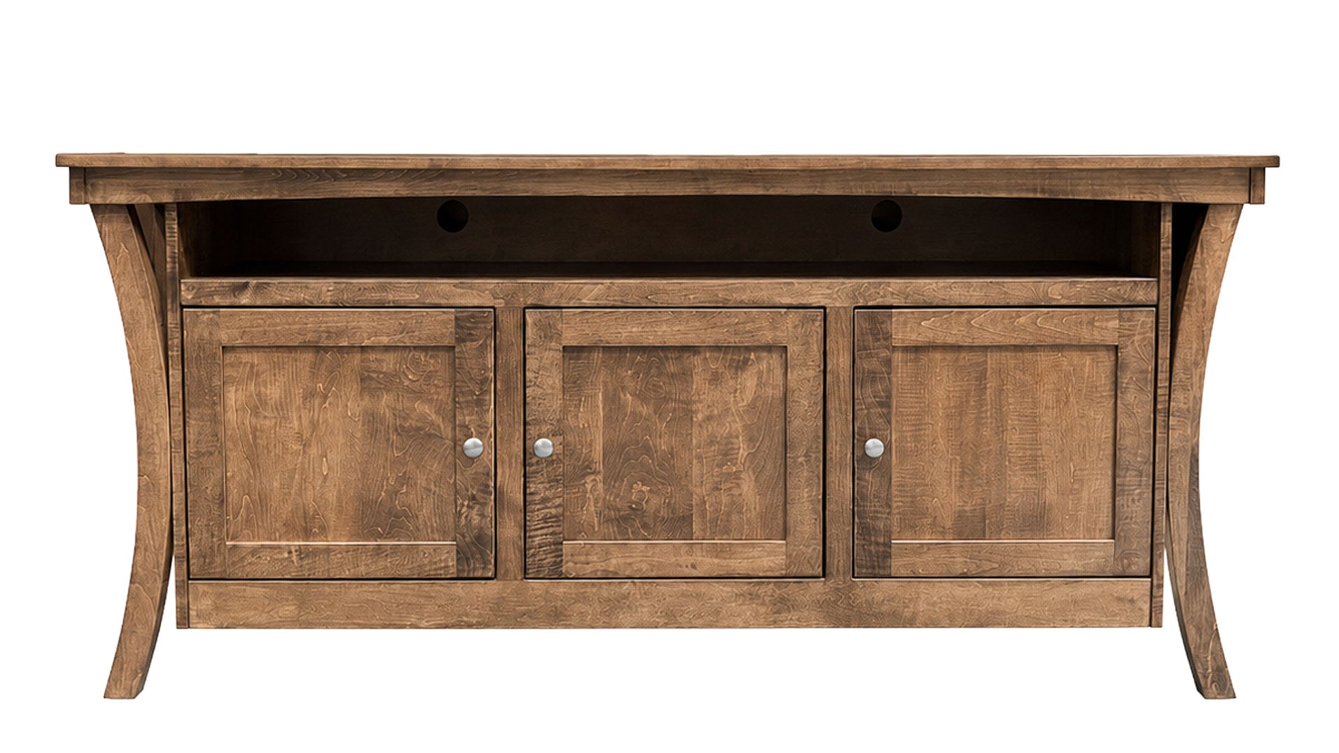 72" Sierra Solid Wood TV Stand | Amish Made | Gallery Furniture