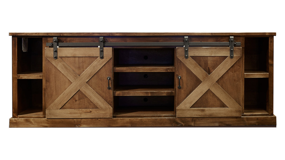 Barn Door 85” TV Console