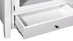 Farmhouse White 80” TV Stand