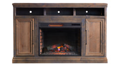 Monterrey Java Fireplace TV Stand