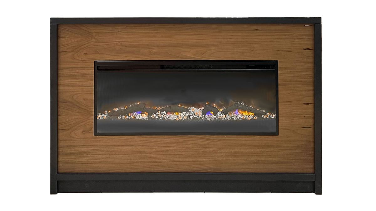 Aria 61" Electric Fireplace Mantel