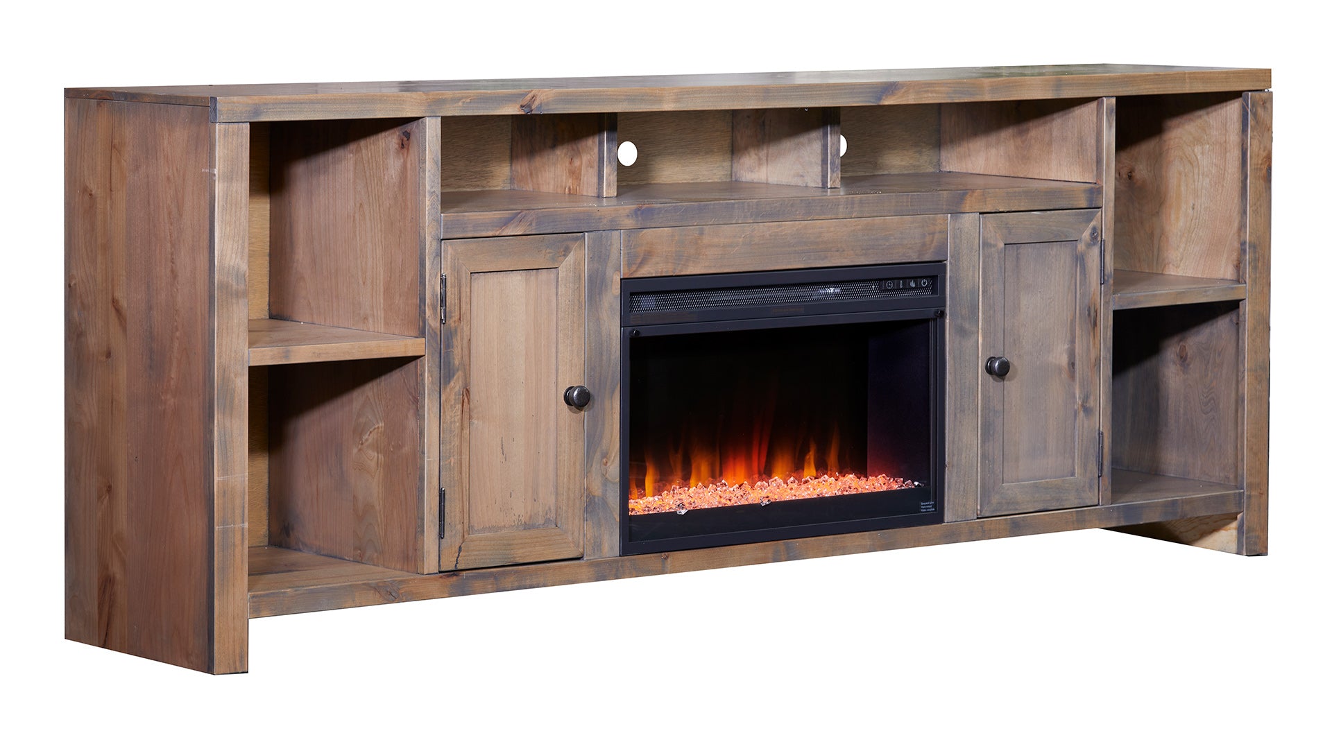 Joshua Creek 84” TV Console w/Fireplace