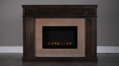 Lincoln 56" Tv Console With Fireplace