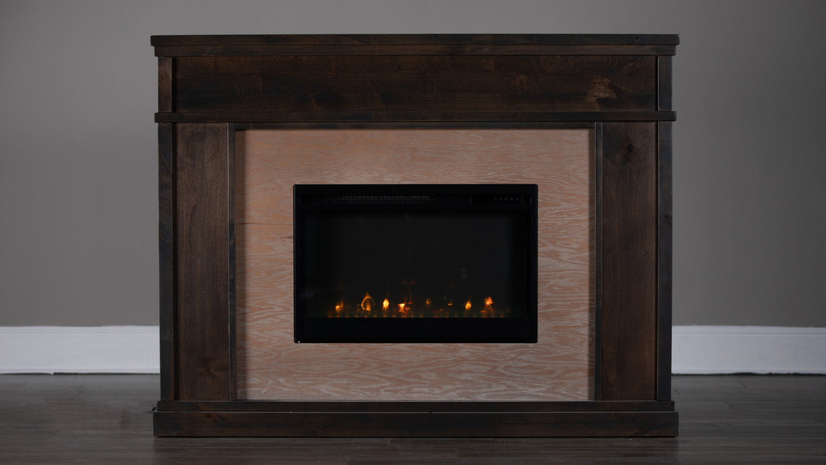 Lincoln 56" Tv Console With Fireplace