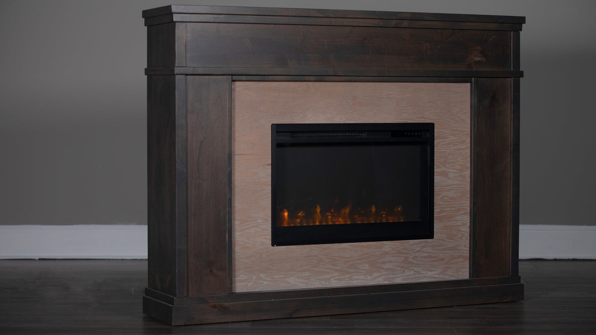 Lincoln 56" Tv Console With Fireplace