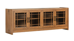 76-Inch Taliesin Walnut TV Stand | Gallery Furniture