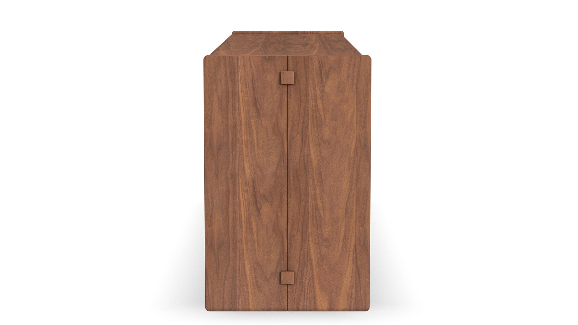 76-Inch Taliesin Walnut TV Stand | Gallery Furniture
