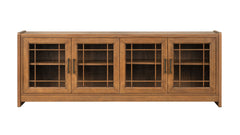 76-Inch Taliesin Walnut TV Stand | Gallery Furniture
