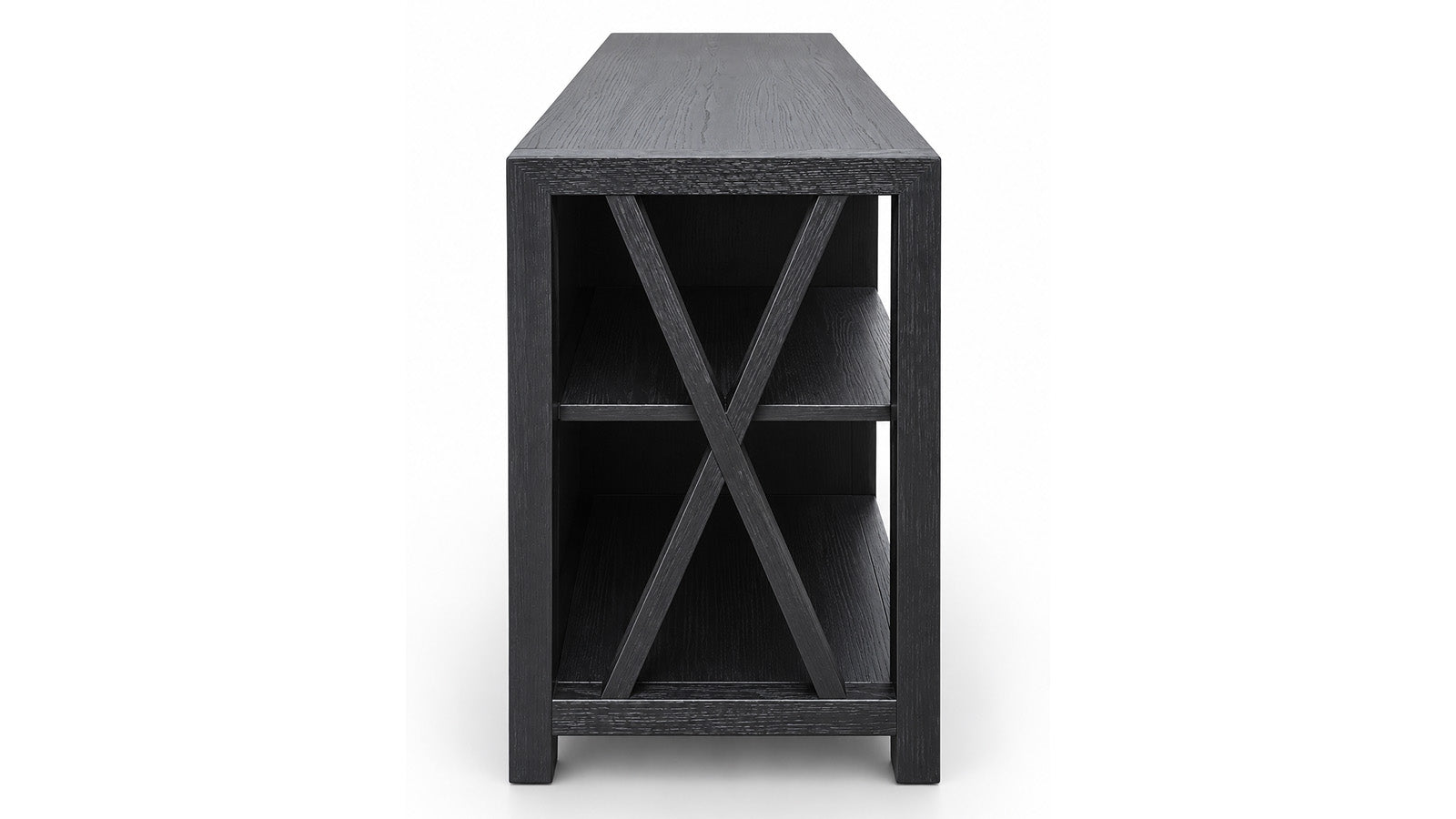 Stillmore Oak 72" Amish Solid Wood T.V. Stand