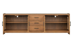 92-Inch Taliesin Walnut TV Stand | Gallery Furniture