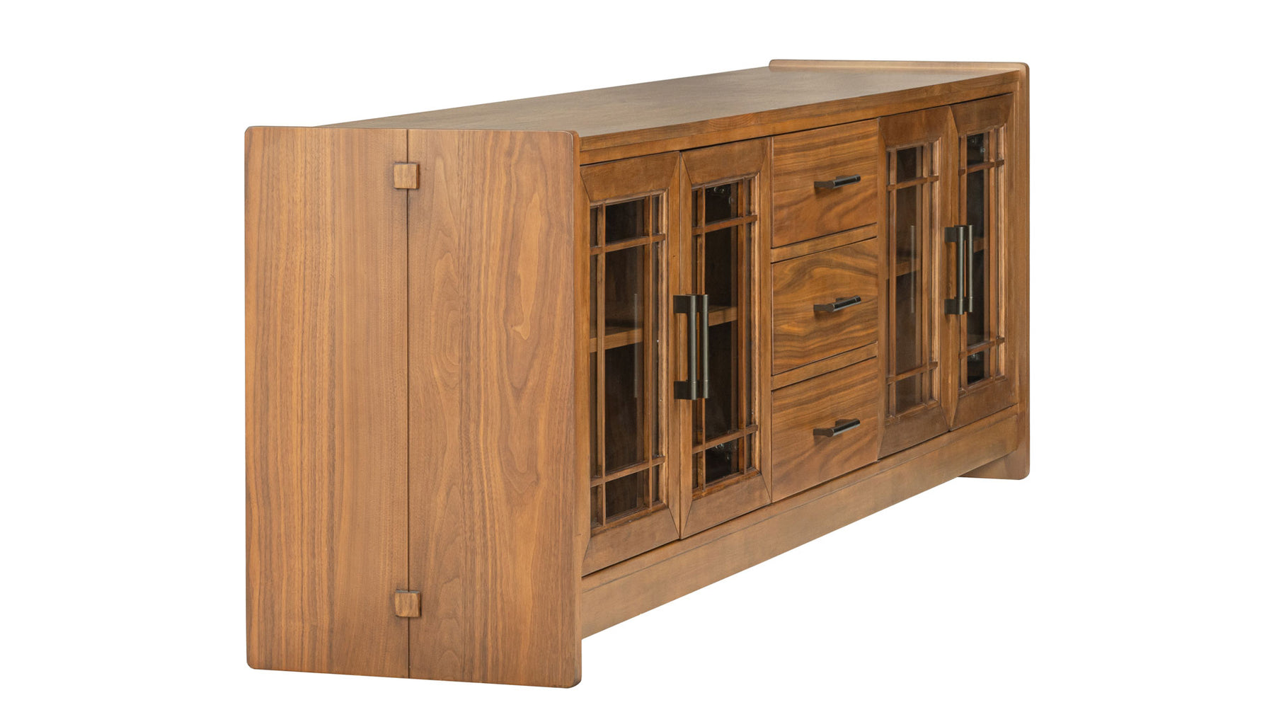 92-Inch Taliesin Walnut TV Stand | Gallery Furniture