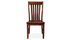 Elkhart Solid Black Cherry Dining Side Chair
