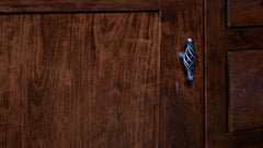 Williamsburg 77" Solid Black Cherry Wood Sideboard