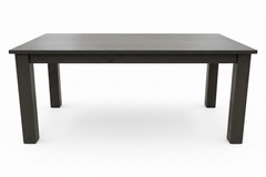 Brunswick 72" Dining Table - Solid Wood Antique Slate Grey - Made in USA