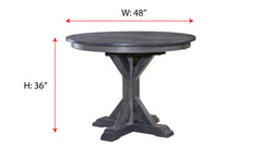 Henderson Antique Slate 48” Round Table
