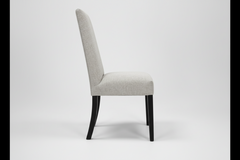 Alexander Solid Maple Birch Performance Fabric Dining Side Chair