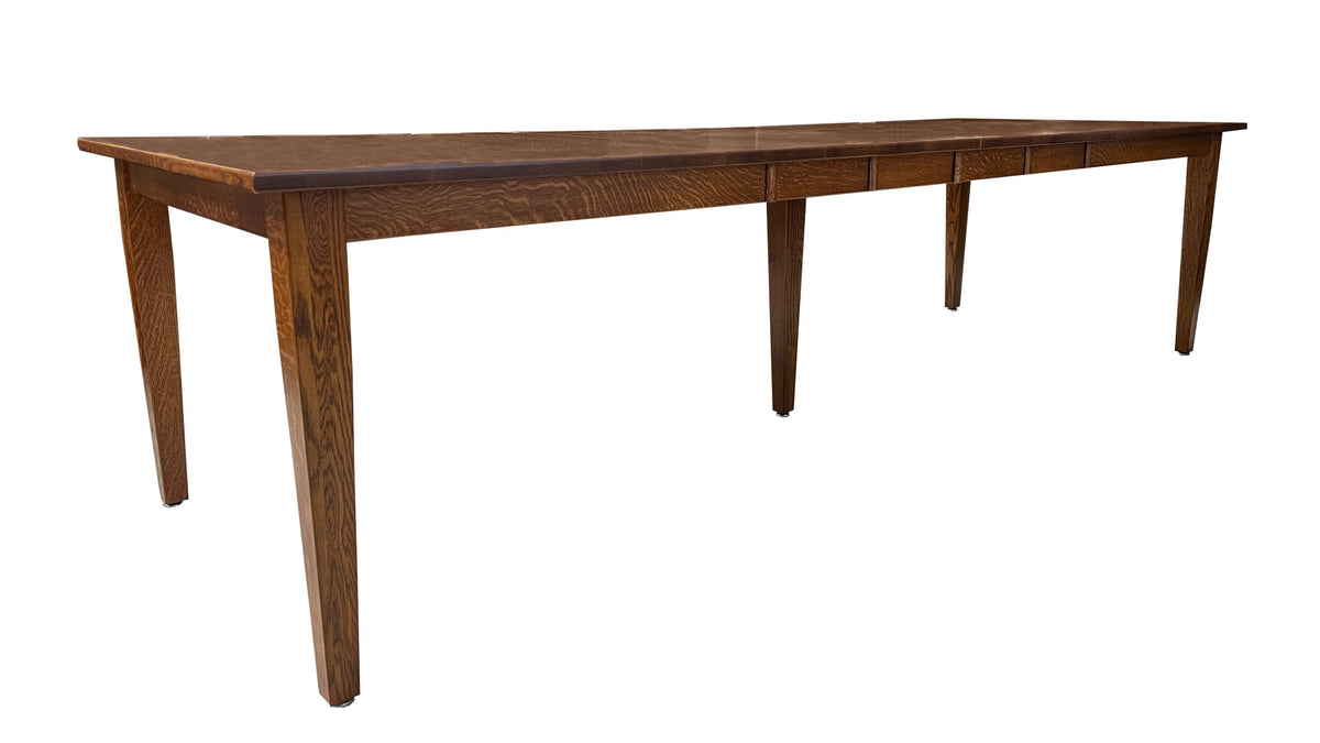 Shaker Leg Table 42" x 72" with 4 Leaves