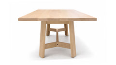 84″ Tuscan Solid Maple Wood Dining Table