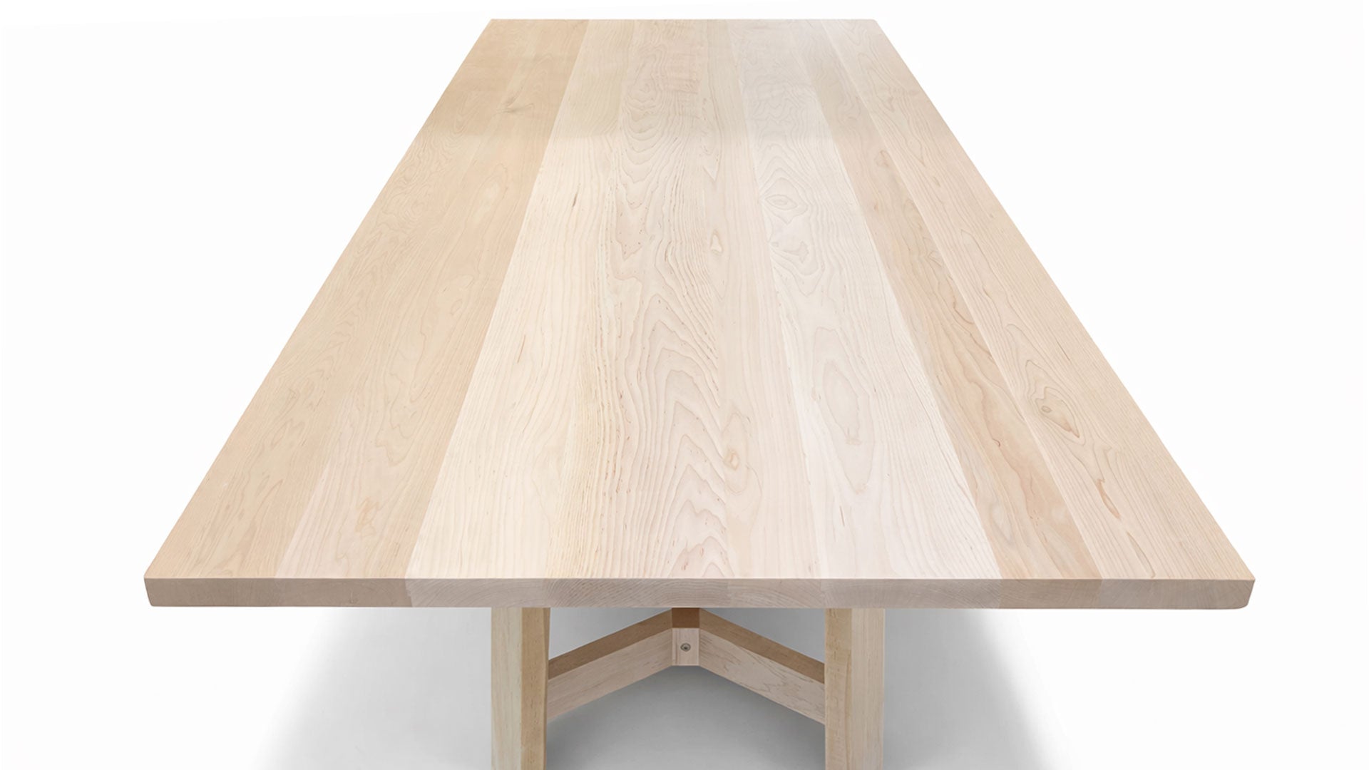 84″ Tuscan Solid Maple Wood Dining Table