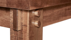 Houston Rough Sawn Pub Table - Amish Crafted Solid Wood - Made in USA