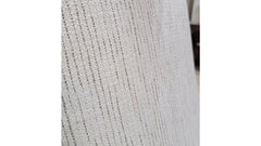 Close-up of textured gray fabric on a white background