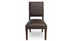 Atwood Leather Side Chair | Amish Made | Made in USA | Gallery Furniture