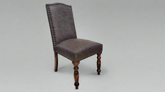 Silla auxiliar de madera maciza Carson