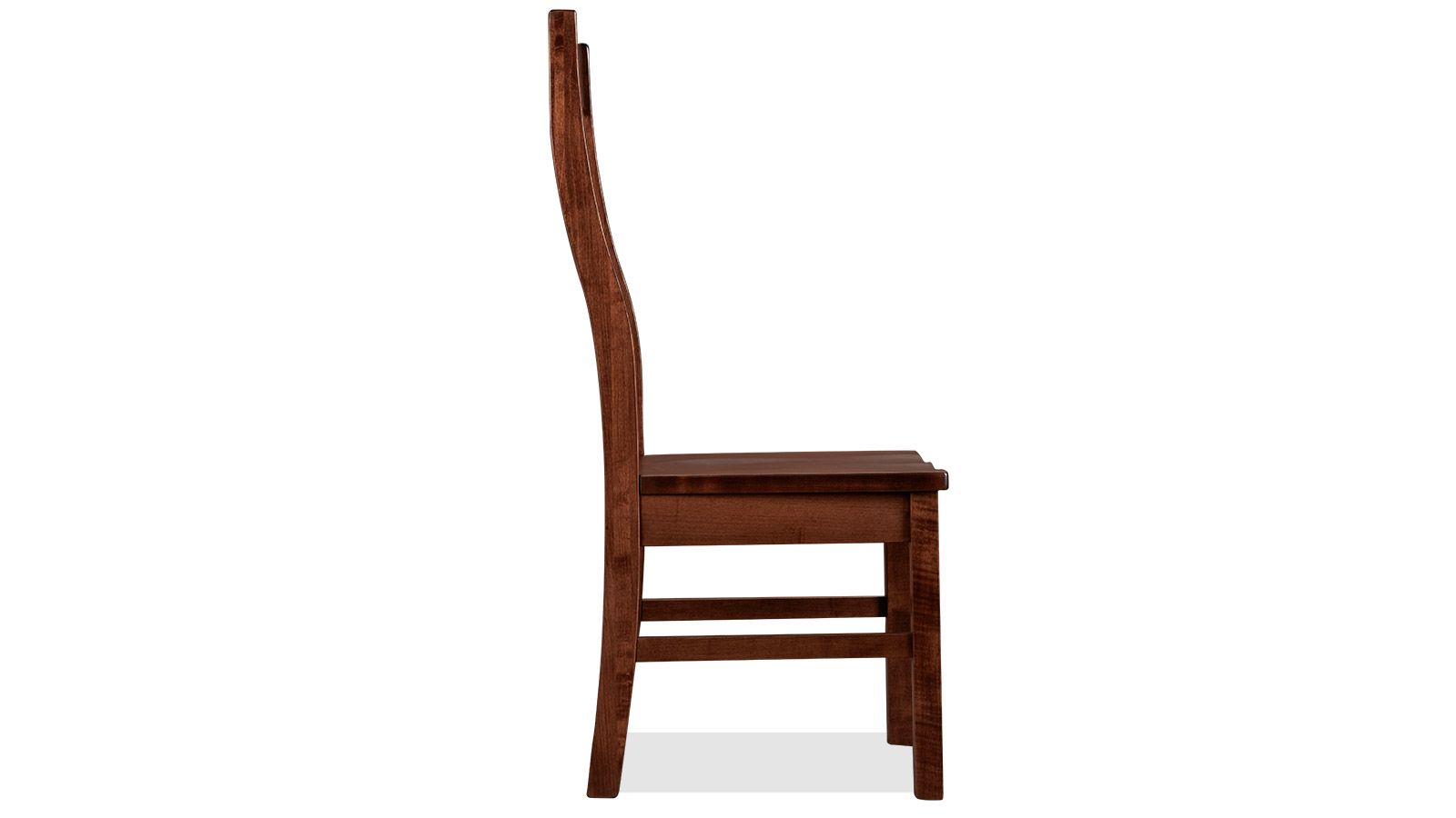 Silla auxiliar de comedor Jersey Village de arce macizo