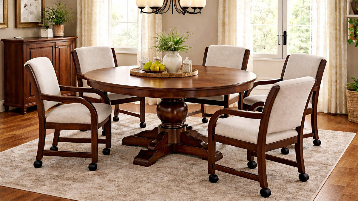 Belfry Side Chair with Casters