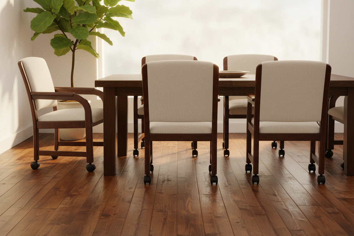 Belfry Side Chair with Casters