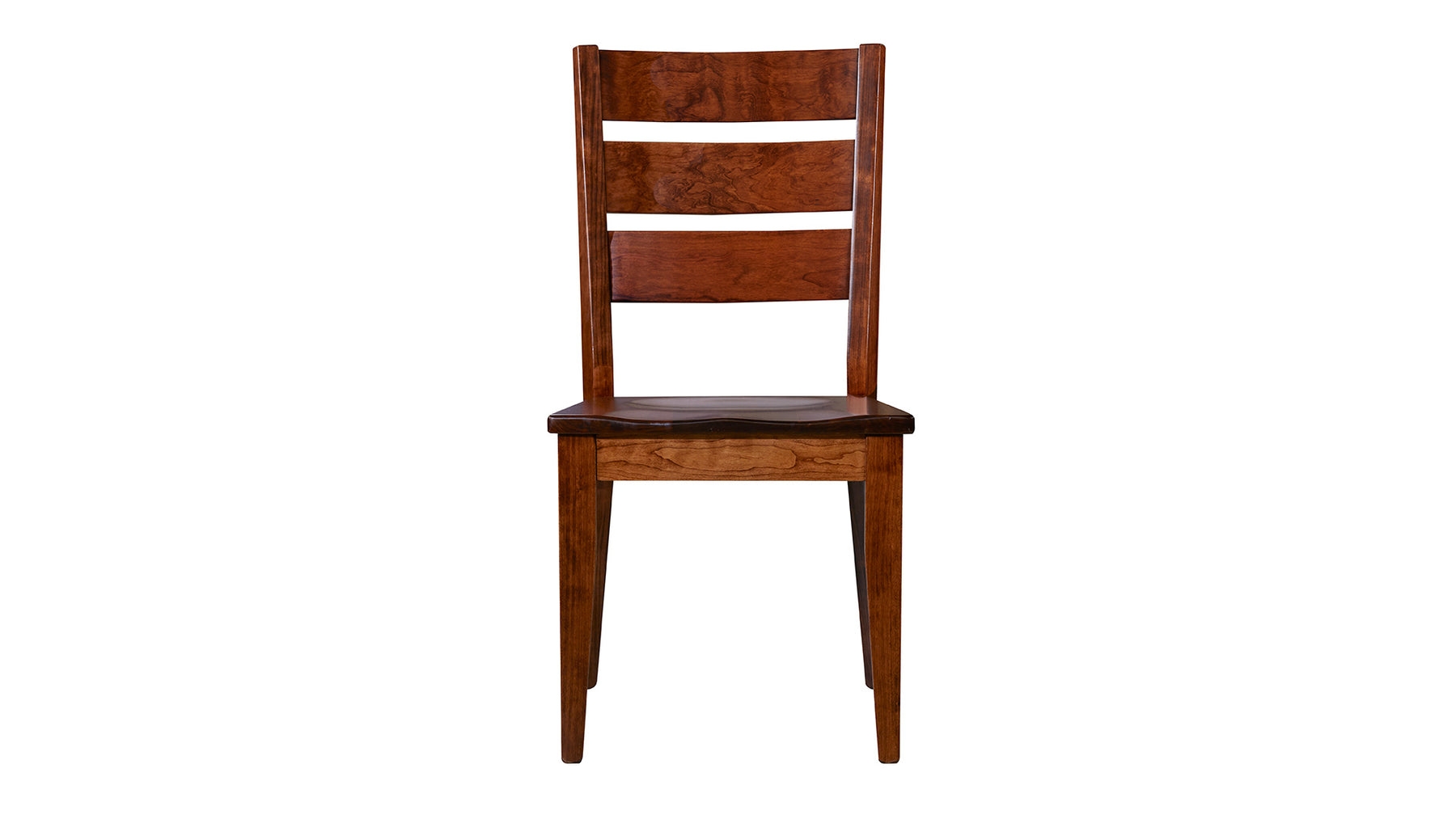 Silla de comedor Roy de arce macizo marrón Asbury