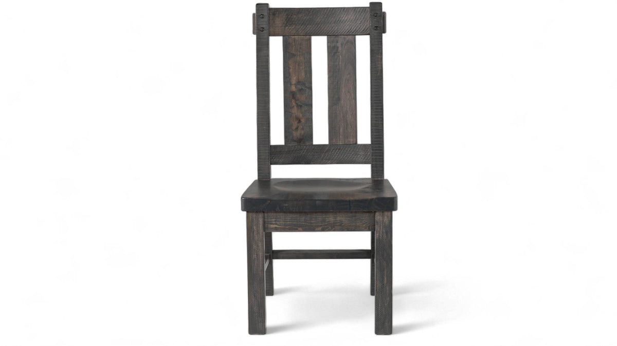 Houston Antique Slate Solid Maple Dining Side Chair