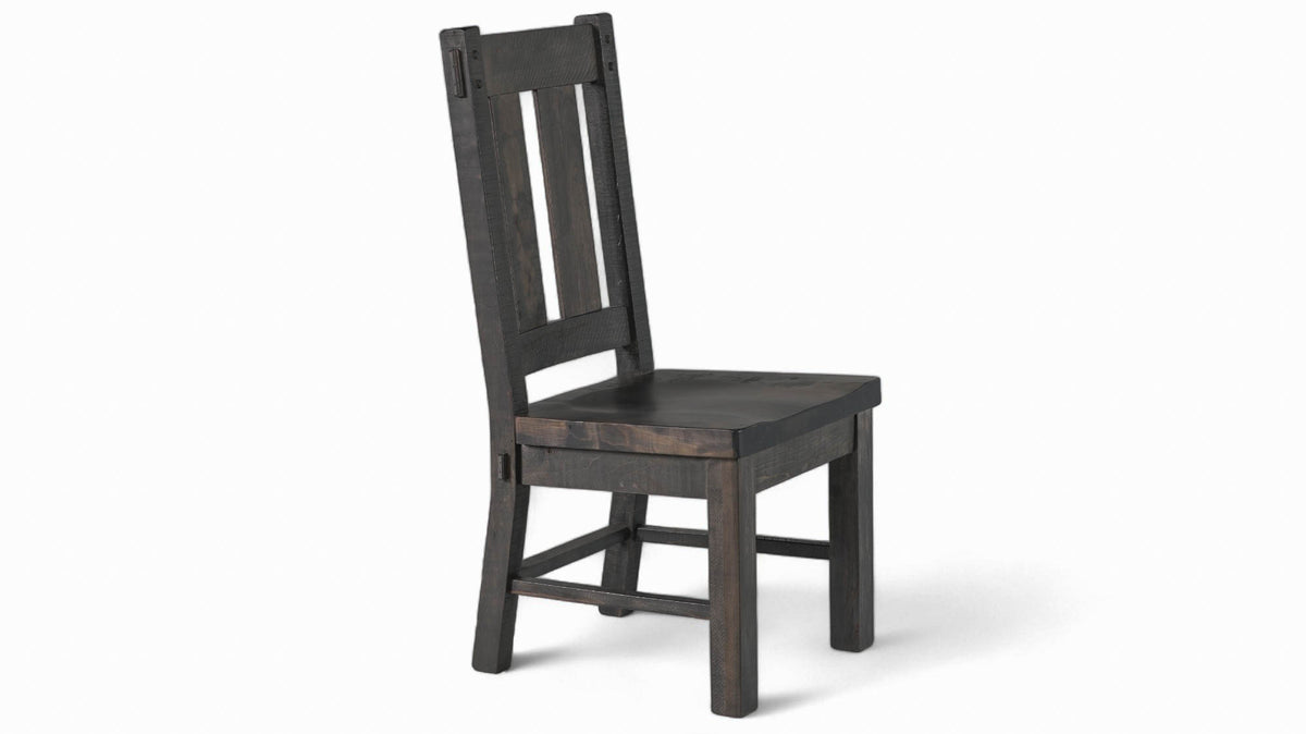 Houston Antique Slate Solid Maple Dining Side Chair