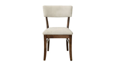 Aldrich Solid Maple Wood Upholstered Dining Side Chair