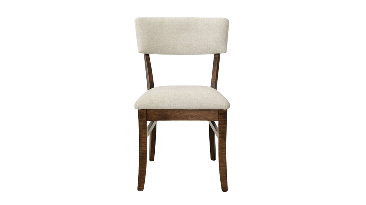 Aldrich Solid Maple Wood Upholstered Dining Side Chair