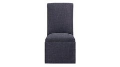 Hampton Charcoal Skirted Dining Chair
