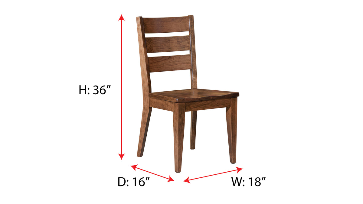Cherry Walnut Dining Chair