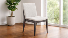 Tampa Solid Maple Wood Upholstered Dining Chair