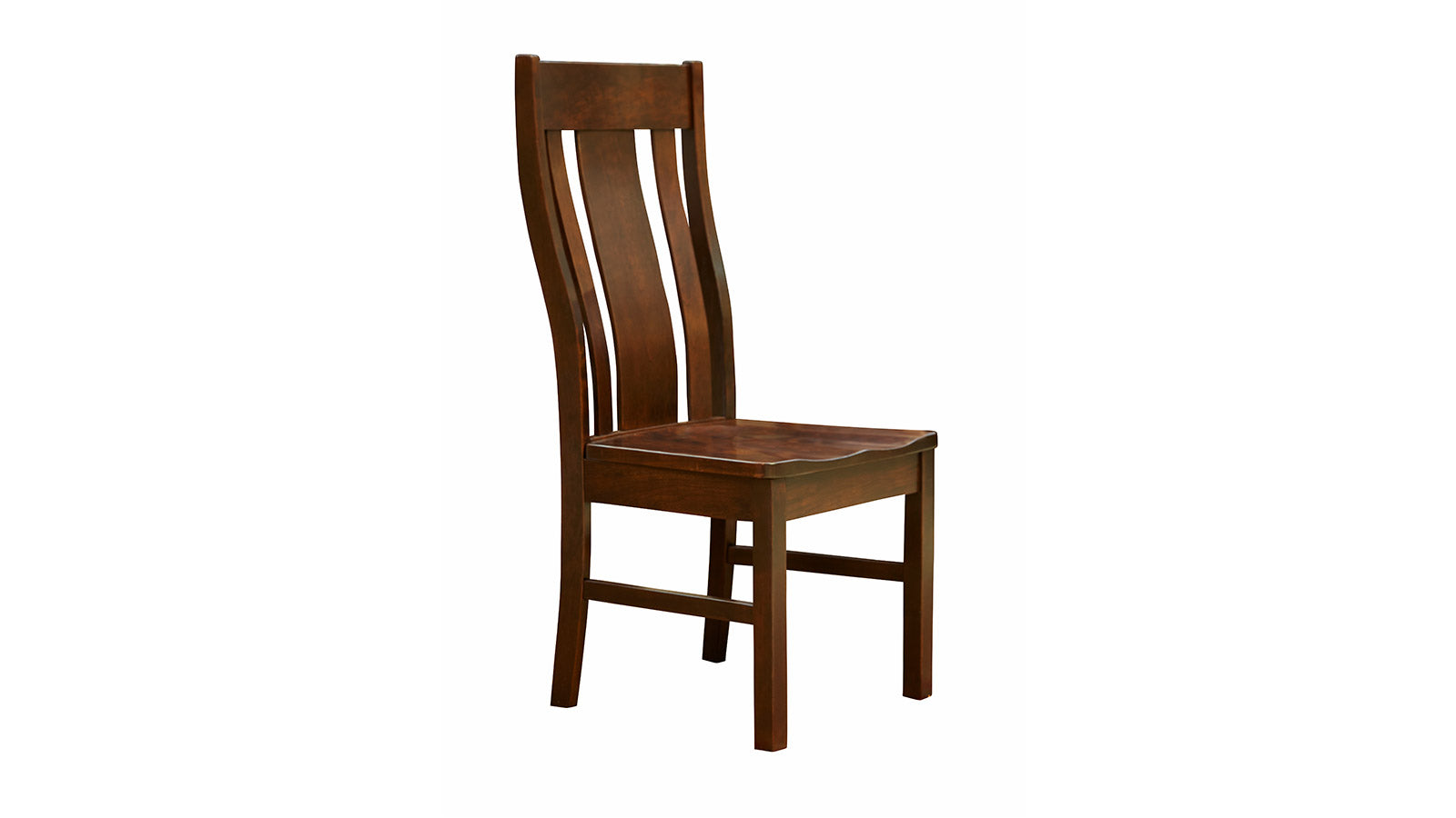 Gurnee Solid Black Cherry Dining Side Chair