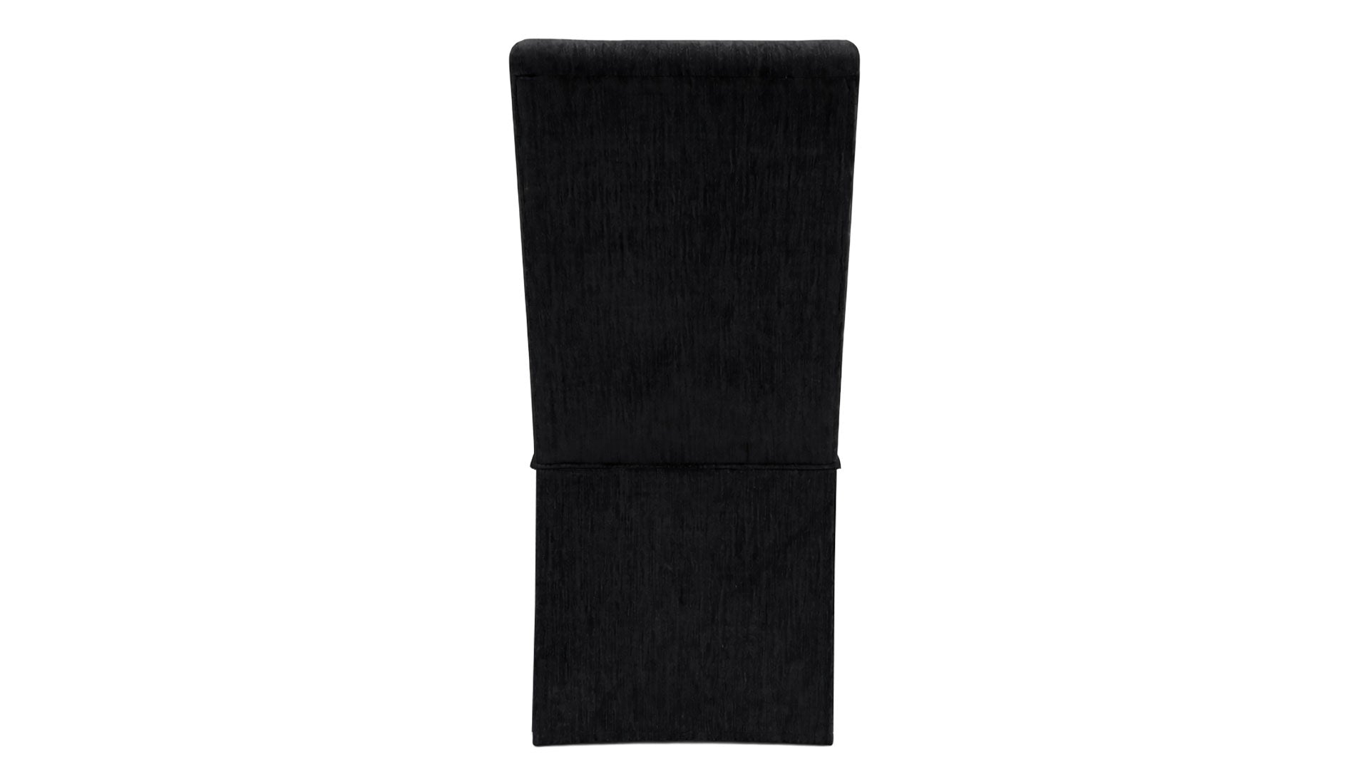 Logan Black Skirted Dining Chair