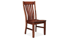 Elkhart Solid Black Cherry Dining Side Chair