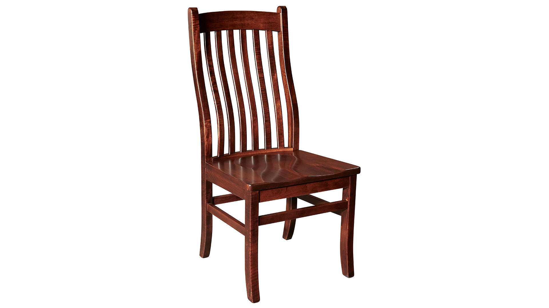 Arts & Crafts Solid Maple Dining Side Chair
