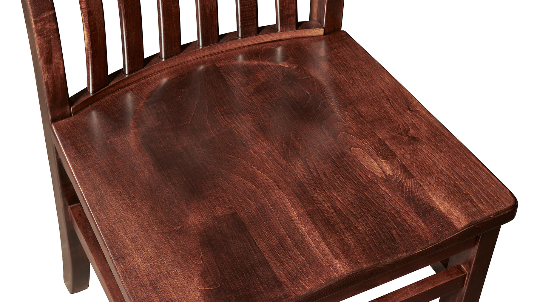 Arts & Crafts Solid Maple Dining Side Chair