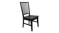 Evans Onyx Solid Wood Dining Side Chair | Amish Made | Gallery Furniture