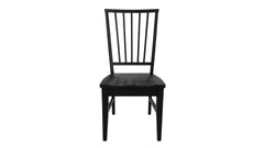 Evans Onyx Solid Wood Dining Side Chair | Amish Made | Gallery Furniture